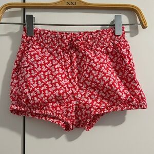 GAP KIDS Red Floral Shorts